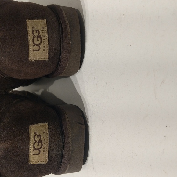 UGG Brown Winter Boots Suede Mid-Calf - Picture 4 of 9
